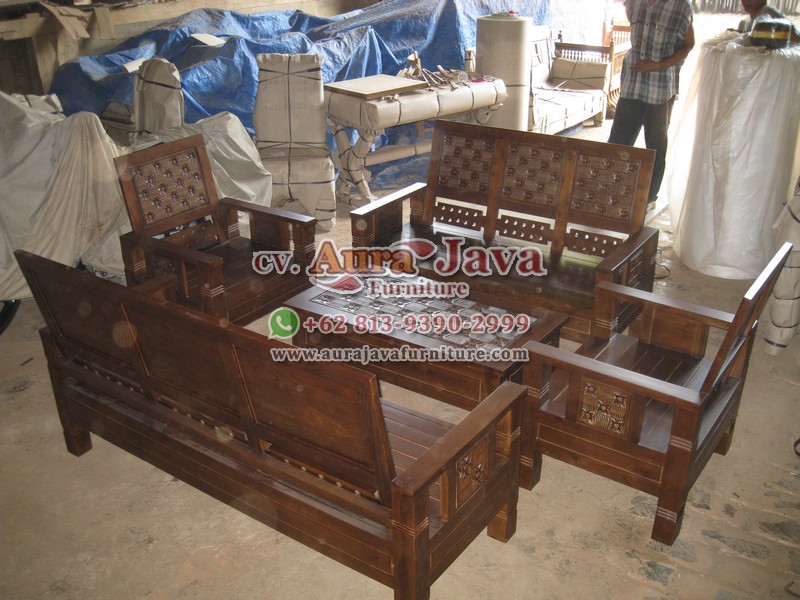 indonesia set sofa teak furniture 027