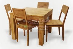 indonesia dining set teak out door furniture 002