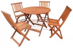 indonesia dining set teak out door furniture 003