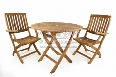 indonesia dining set teak out door furniture 005