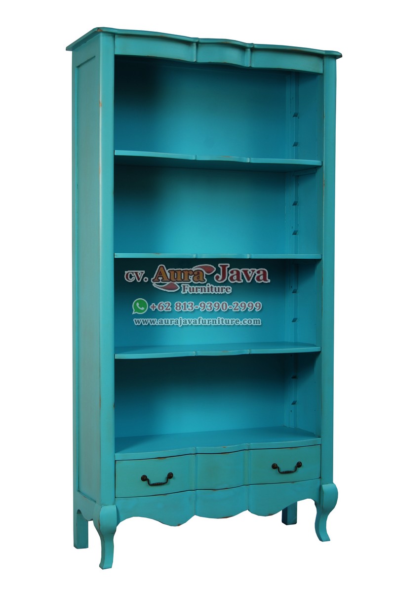 indonesia open book case french furniture 006