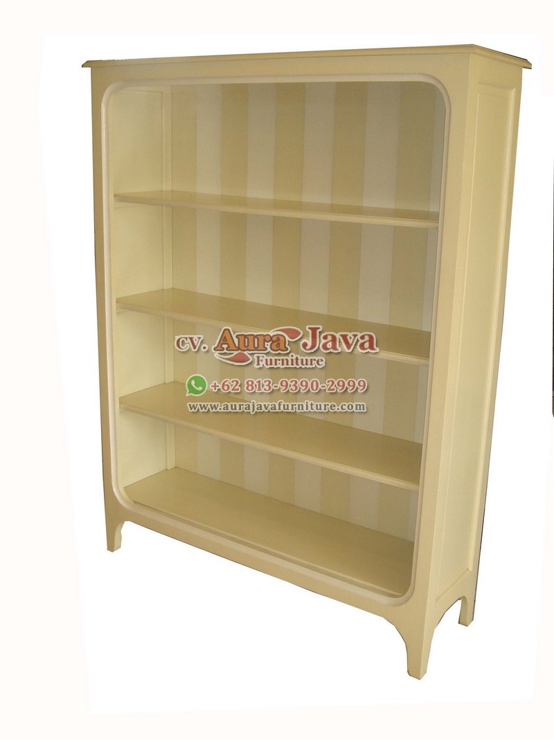 indonesia open book case french furniture 016