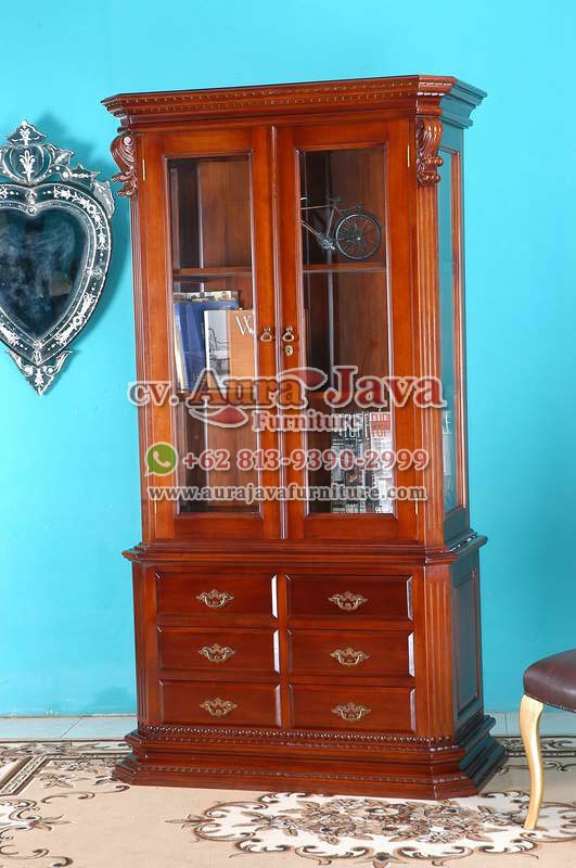 indonesia bookcase mahogany furniture 019