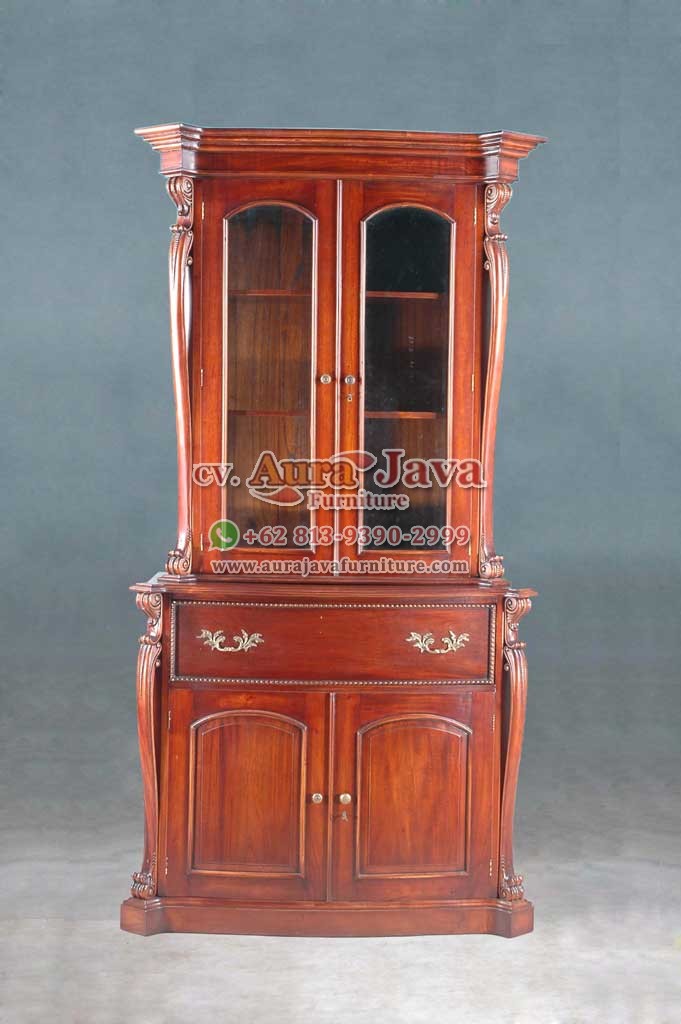 indonesia bookcase mahogany furniture 022