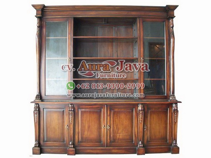indonesia bookcase mahogany furniture 035