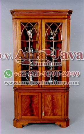 indonesia bookcase mahogany furniture 049
