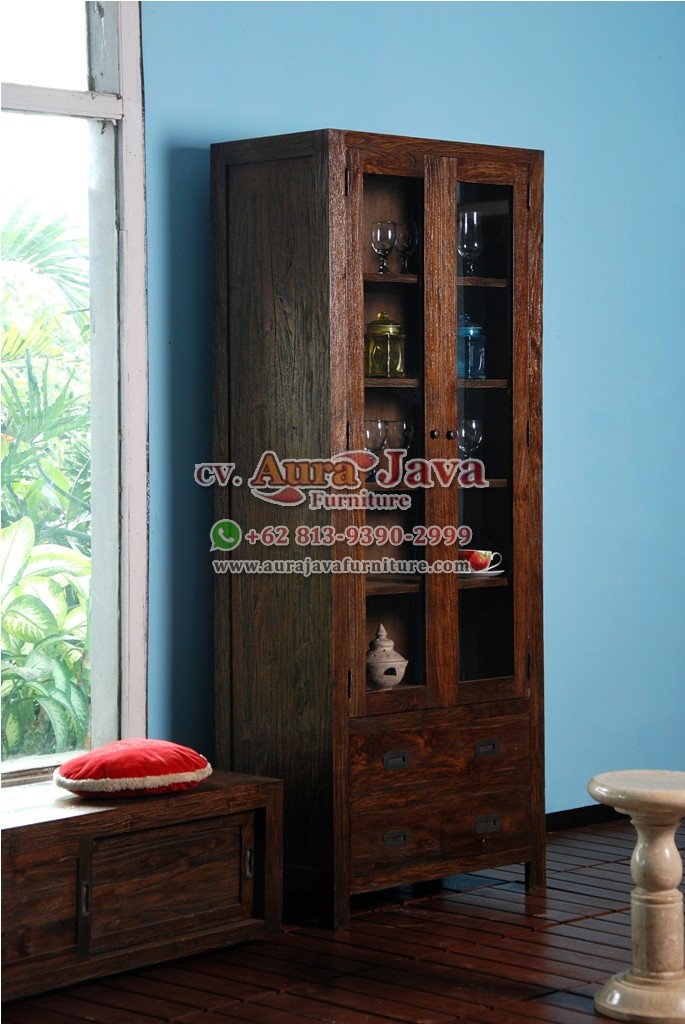 indonesia bookcase mahogany furniture 060