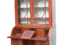 indonesia bookcase mahogany furniture 017