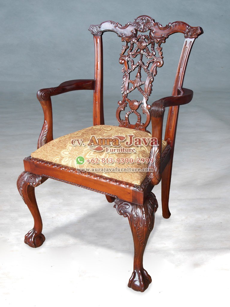 indonesia chair mahogany furniture 090