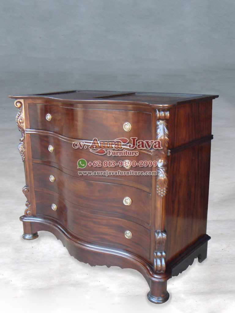 indonesia commode mahogany furniture 035