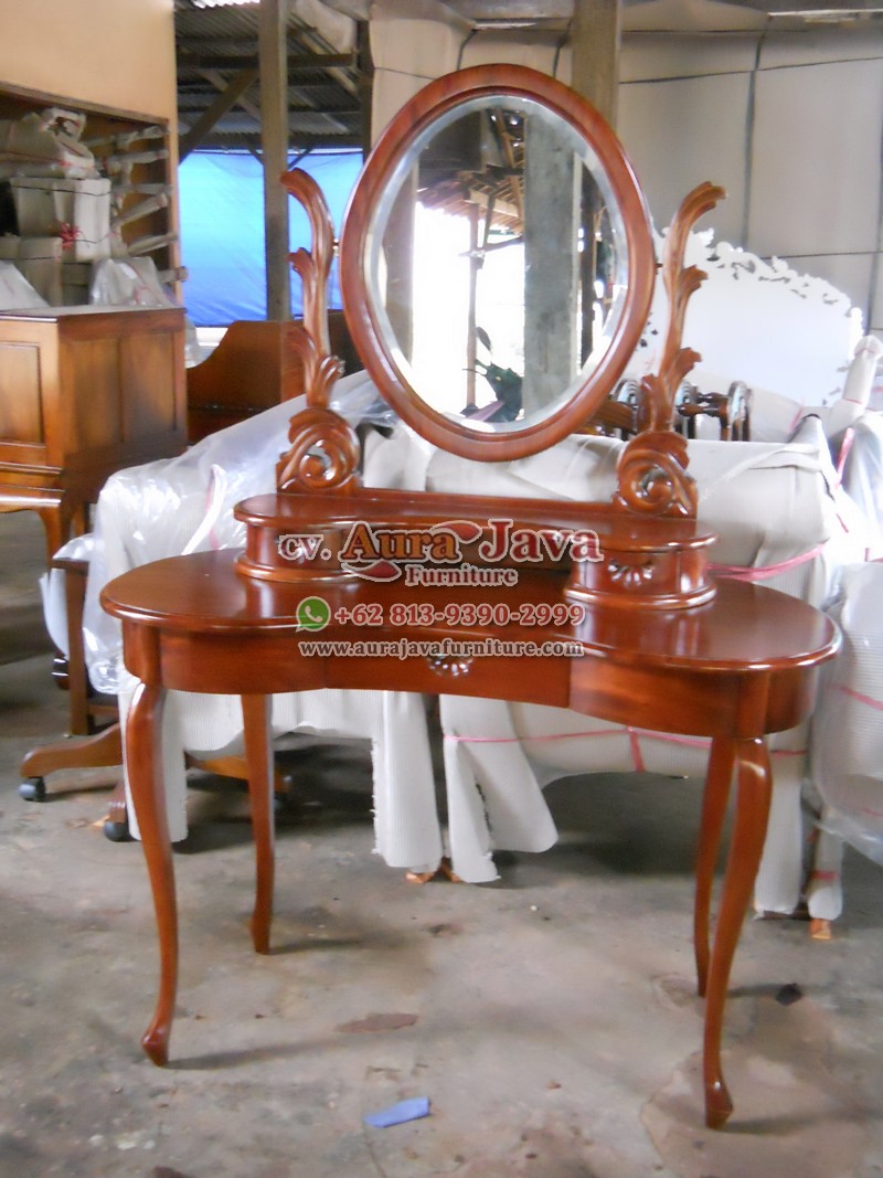 indonesia console mirror mahogany furniture 011