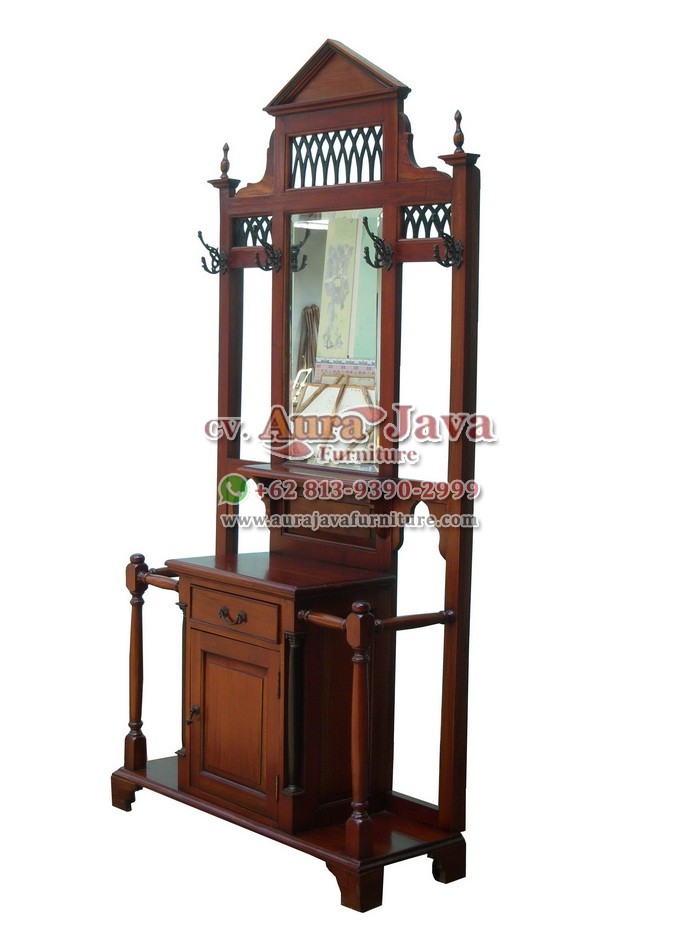 indonesia console mirror mahogany furniture 013