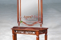 indonesia console mirror mahogany furniture 002