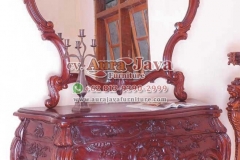 indonesia console mirror mahogany furniture 008