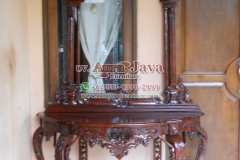 indonesia console mirror mahogany furniture 010