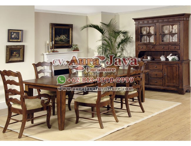 indonesia dining set mahogany furniture 057