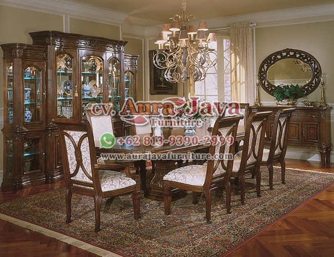 indonesia dining set mahogany furniture 088