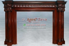 indonesia fire place mahogany furniture 005