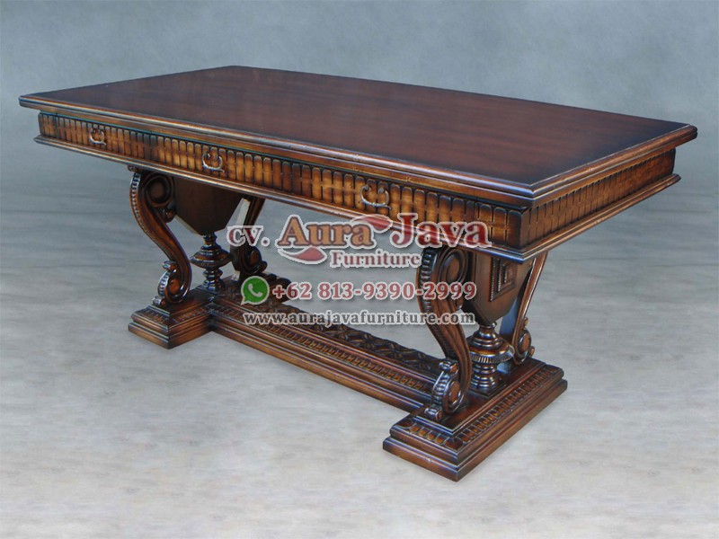 indonesia partner table mahogany furniture 006