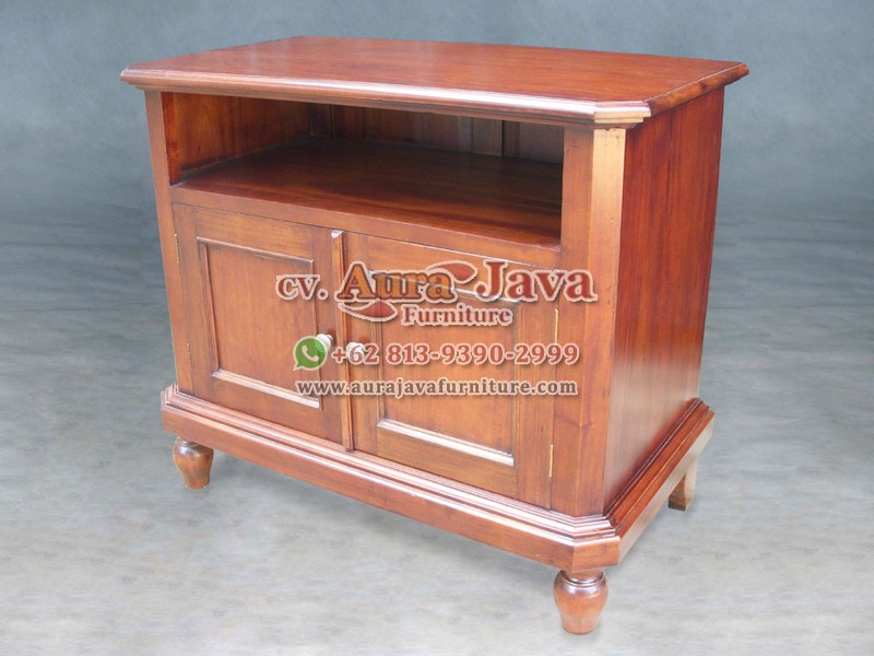 indonesia tv stand mahogany furniture 001