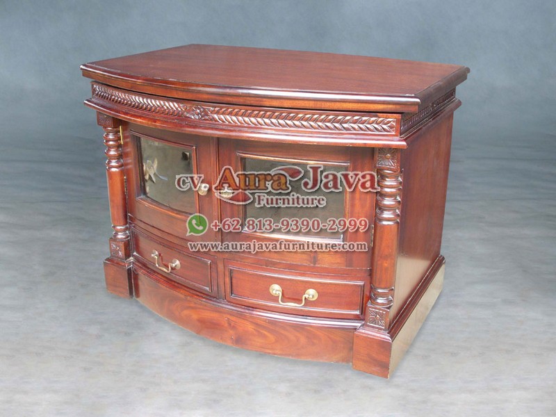 indonesia tv stand mahogany furniture 027