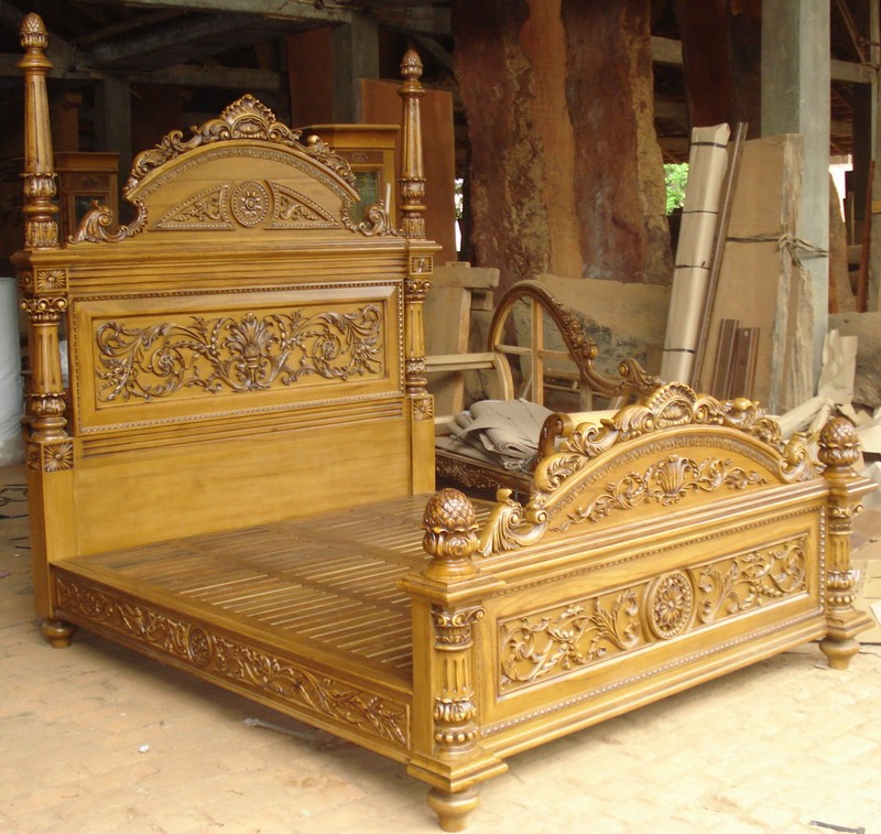 indonesia bedroom teak furniture 024