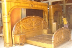 indonesia bedroom teak furniture 048