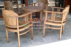 indonesia chair set teak furniture 014