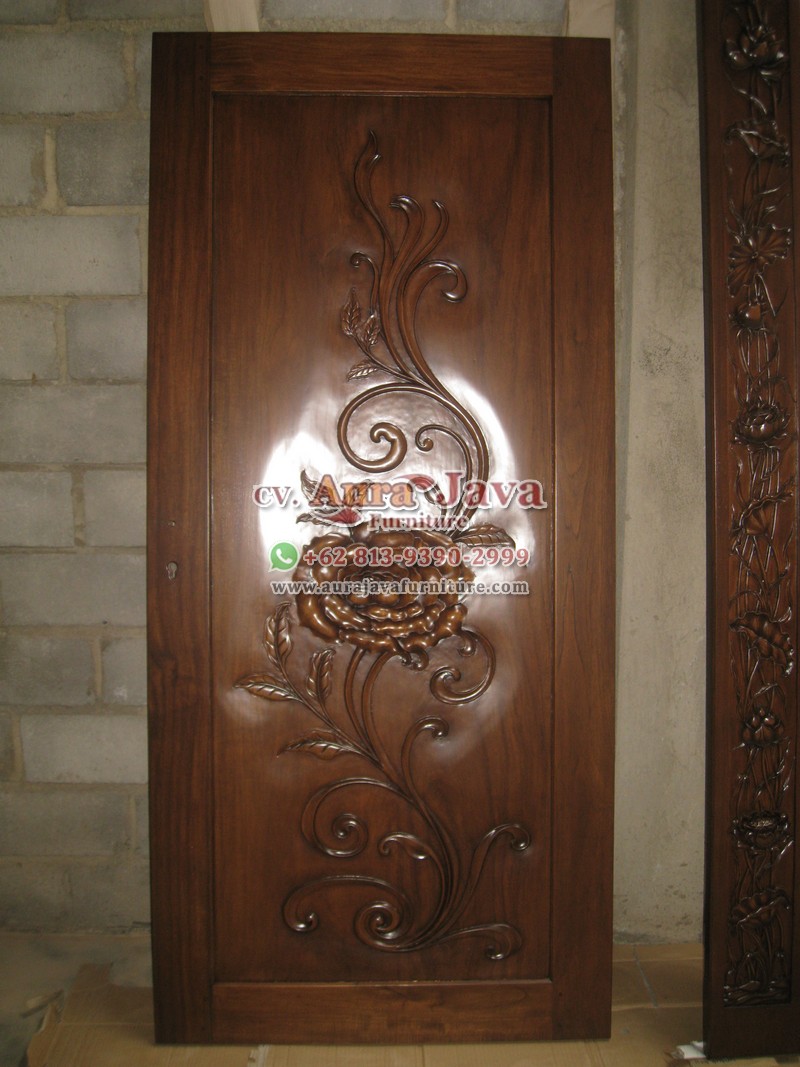 indonesia doors teak of carving teak furniture 001