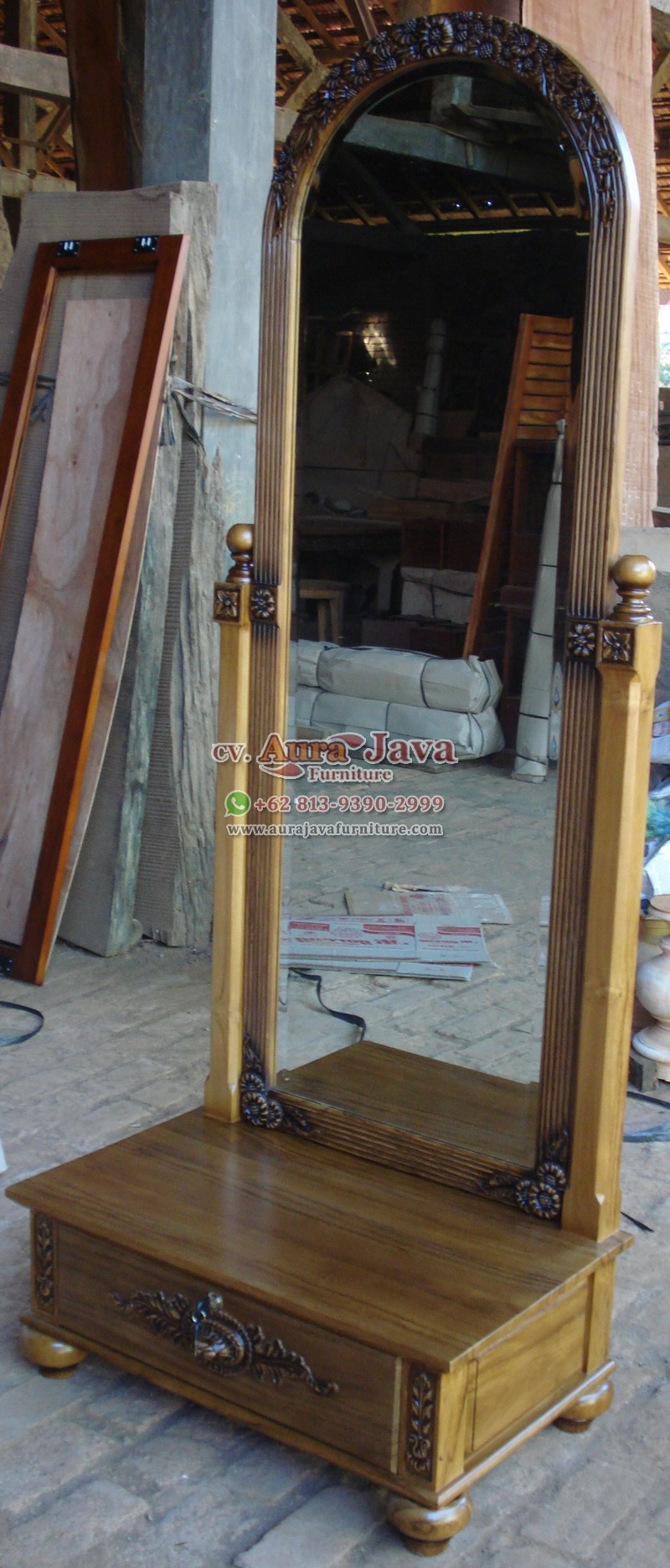 indonesia mirrored teak furniture 019