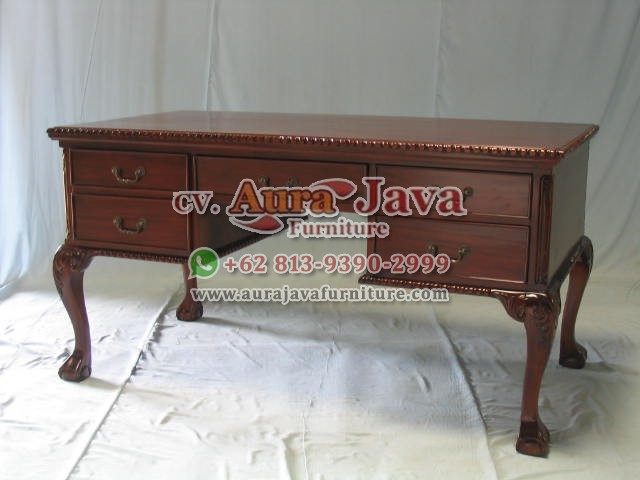 indonesia partner desk teak furniture 018
