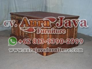 indonesia partner desk teak furniture 036
