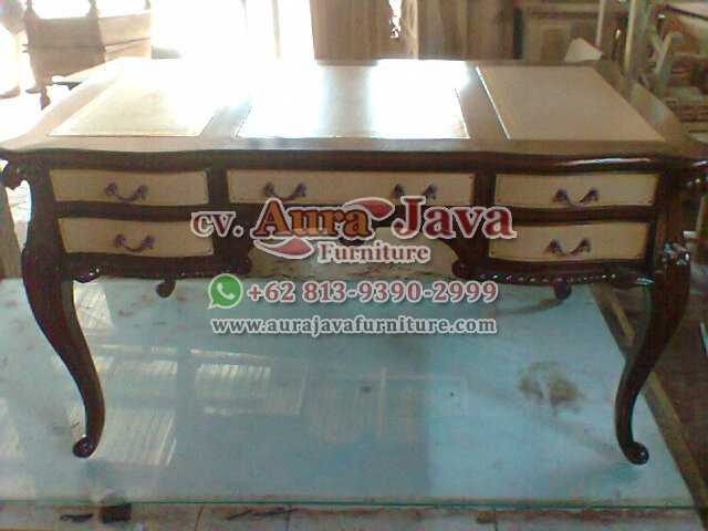 indonesia partner desk teak furniture 062