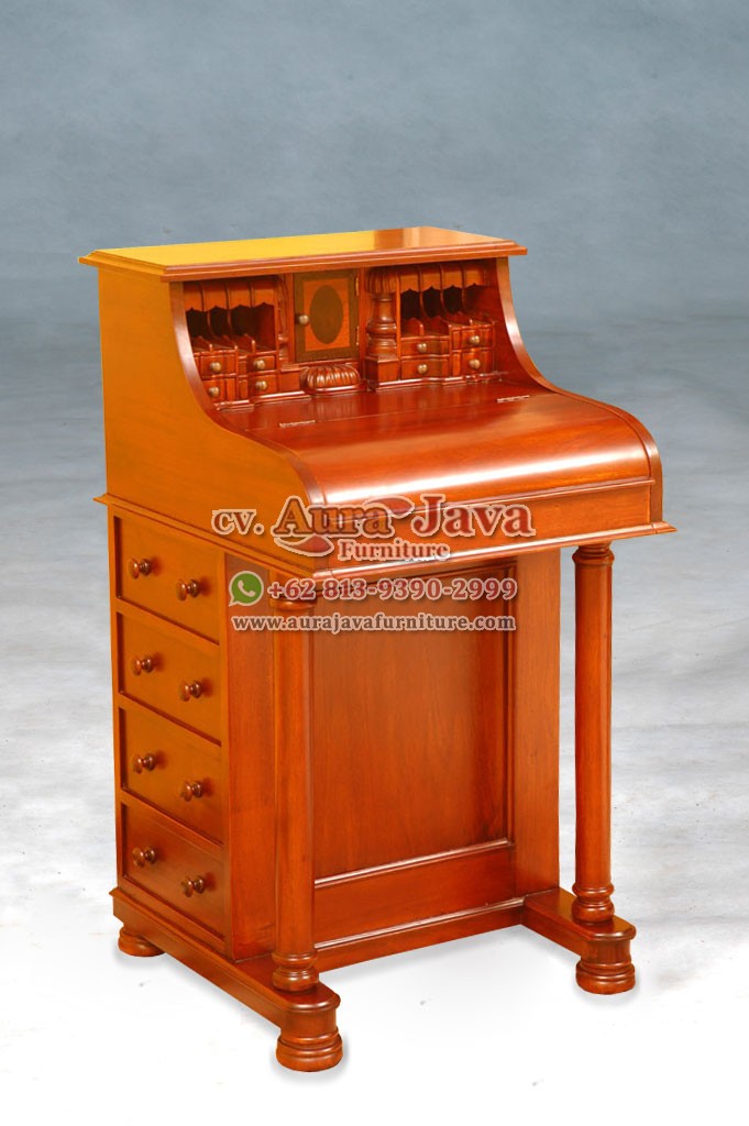 indonesia partner desk teak furniture 076