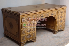 indonesia partner desk teak furniture 073