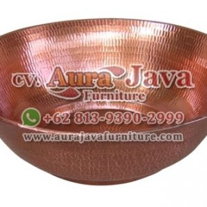 Indonesia Contemporary Furniture Store Catalogue Bowl Copper Aura Java Jepara 002