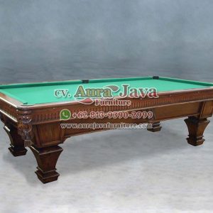 Indonesia Mahogany Furniture Store Catalogue Billiard Table Aura Java Jepara 001