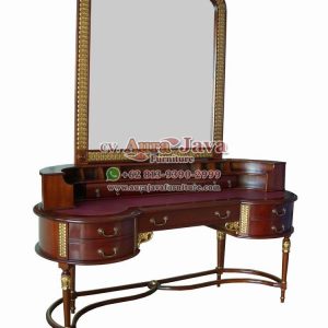 Indonesia Mahogany Furniture Store Catalogue Console Mirror Aura Java Jepara 021