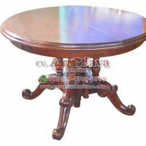 Indonesia Mahogany Furniture Store Catalogue Dining Aura Java Jepara 062