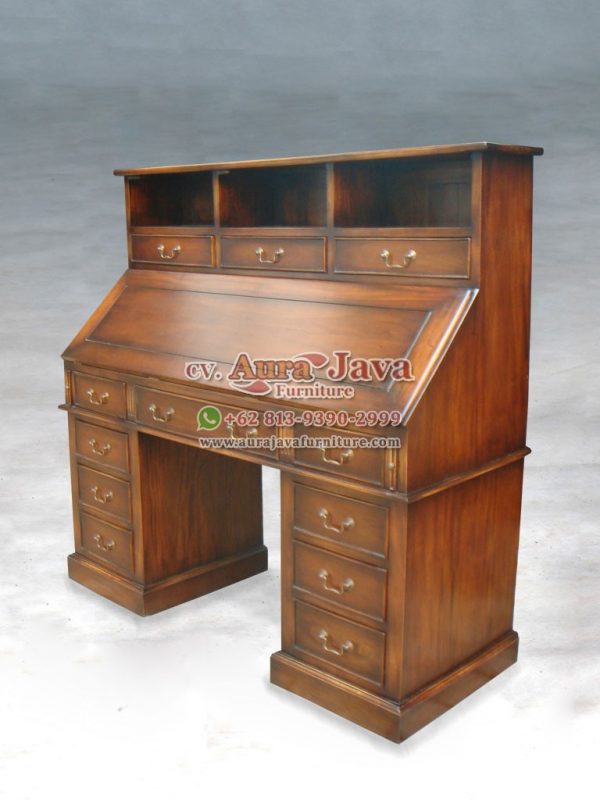 Indonesia Teak Furniture Store Catalogue Partner Desk Furniture Aura Java Jepara 003